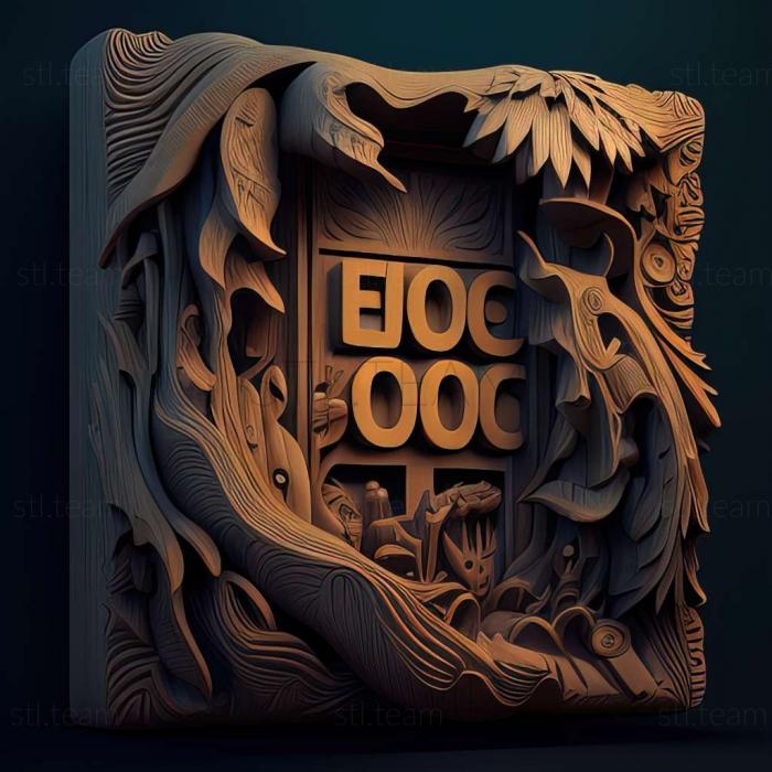 3D model Echo Secret of the LoCavern game (STL)